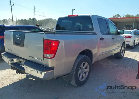 2008 Nissan Titan Se из США, поврежденный, VIN 1N6BA07D98N333761